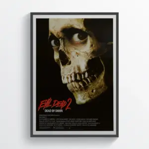 Evil Dead 2 Movie Poster Print Wall Art Retro Horror Wall Art A2 42 X 59.9CM