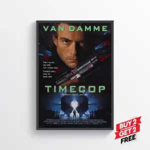 Time cop Movie Film Poster Print Wall Art Gift A2 42 X 59.9CM