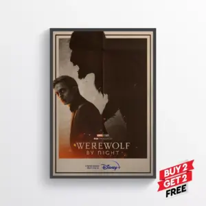 Were Wolf By Night Movie Film Posters Print Wall Art A2 42 X 59.9CM