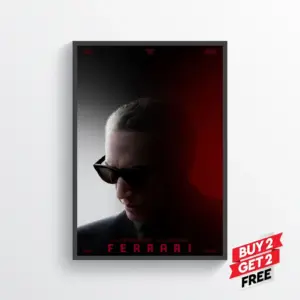 Ferrari Movie Film Posters Print Wall Art A3 29.7 x 42CM