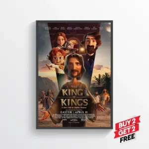 The Kings of Kings Movie Film Poster Print Wall Art Gift A2 42 X 59.9CM