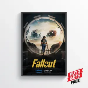 Fallout Movie Posters Prints Wall Art Classic A5 14.8 x 21CM