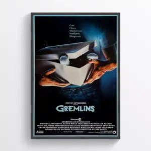 Gremlins Movie Poster Print Wall Art Retro Horror Wall Art A2 42 X 59.9CM