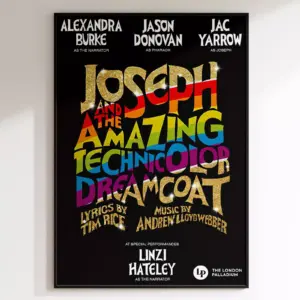 Joseph and the Amazing Dream Coat The Musical Theatre Poster Prints A2 Framed 42 X 59.9CM