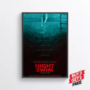 Night Swim Movie Film Posters Print Wall Art A2 42 X 59.9CM