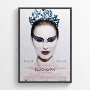Black Swan Movie Poster Wall Art Classic Movie Film Retro Horror A2 42 X 59.9CM