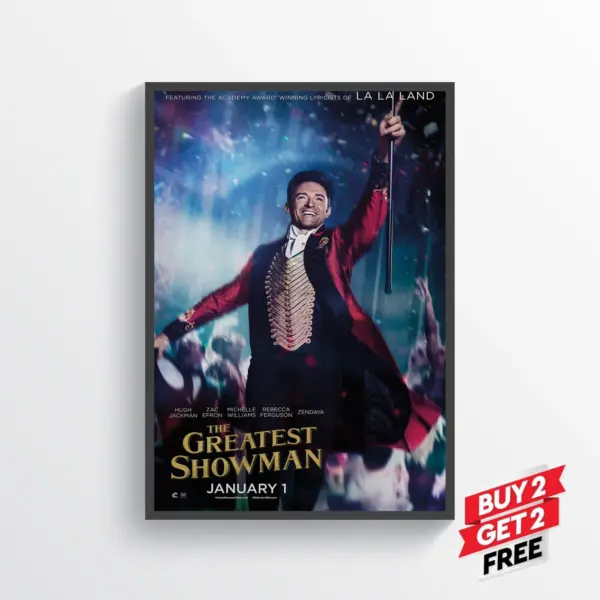 The Greatest Showman Movie Film Posters Print Wall Art A2 42 X 59.9CM