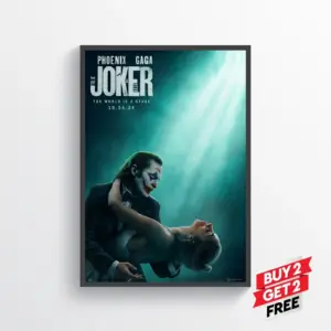 Joker The World is a Stage Movie Posters Prints Wall Art Classic A2 42 X 59.9CM