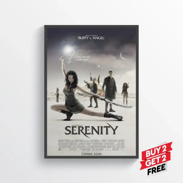 Serenity Movie Film Posters Print Wall Art A5 14.8 x 21CM