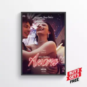 Anora Movie Film Poster Print Wall Art Gift A3 29.7 x 42CM