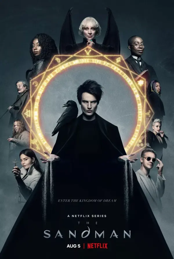 The Sandman 2022 Series Poster Movie Wall Art A3 29.7 x 42CM