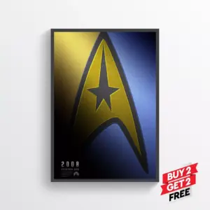 Star Trek XI Movie Film Posters Print Wall Art A2 42 X 59.9CM