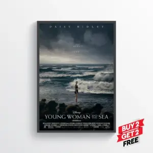 Young Woman and the Sea Movie Film Posters Print Wall Art A2 42 X 59.9CM