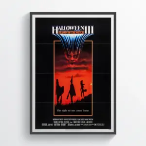 Halloween 3 Movie Poster Print Wall Art Retro Horror Wall Art A2 42 X 59.9CM