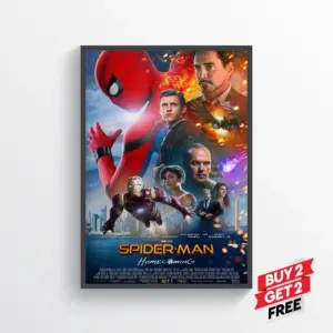 Spiderman Homecoming Movie Film Posters Print Wall Art A2 42 X 59.9CM