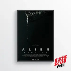 Alien Romulus Movie Film Posters Print Wall Art A3 29.7 x 42CM