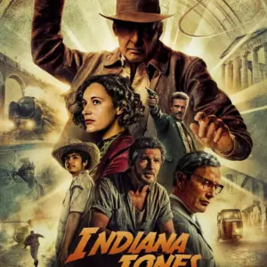 Indiana Jones And The Dial Of Destiny 2023 Disney Movie Poster Wall Art Official 1 A2 42 X 59.9CM