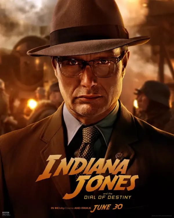 Indiana Jones And The Dial Of Destiny 2023 Disney Movie Poster Wall Art V2 A3 29.7 x 42CM