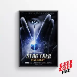 Star Trek Discovery Movie Film Posters Print Wall Art A3 29.7 x 42CM