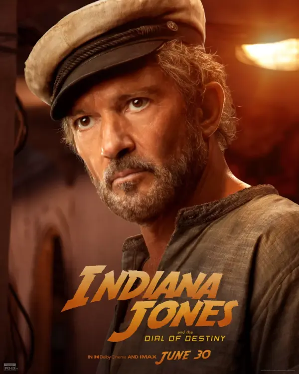 Indiana Jones And The Dial Of Destiny 2023 Disney Movie Poster Wall Art V6 A3 29.7 x 42CM