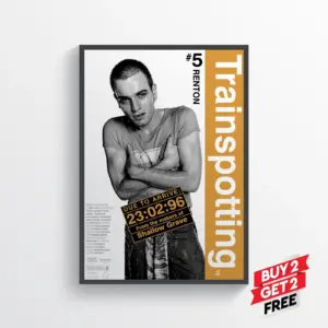 Trainspotting Movie Film Poster Print Wall Art Gift A2 42 X 59.9CM