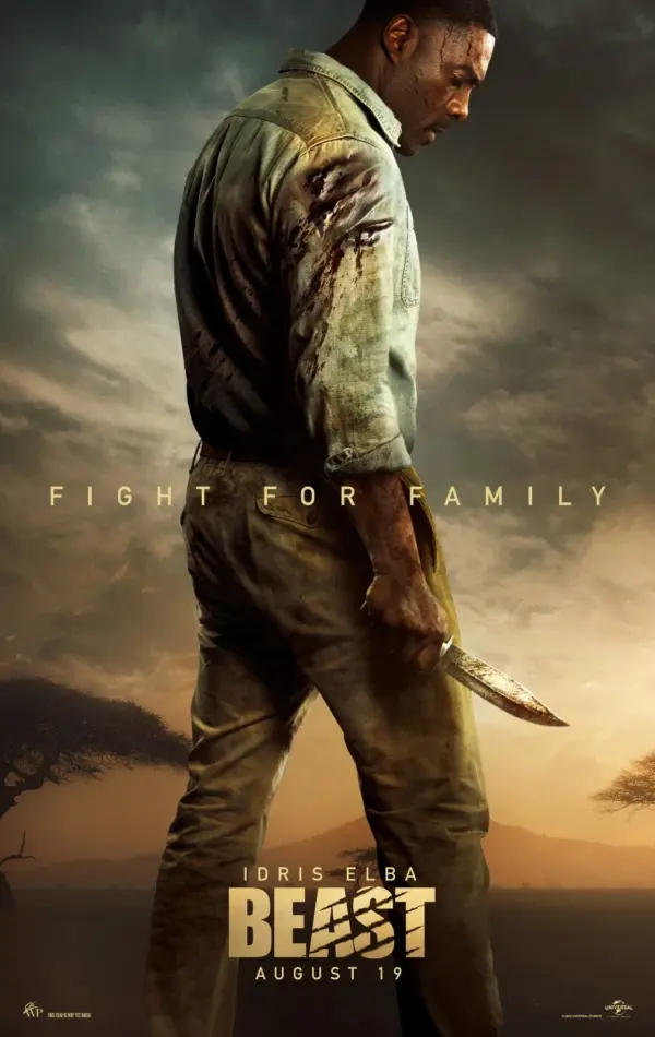 Beast - Idris Elba 2022 Series Poster - Wall Art A3 29.7 x 42CM