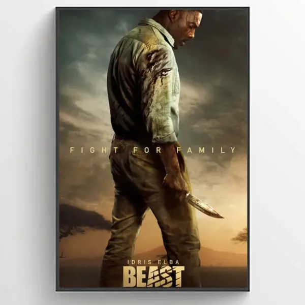 Beast - Idris Elba 2022 Series Poster - Wall Art A2 42 X 59.9CM