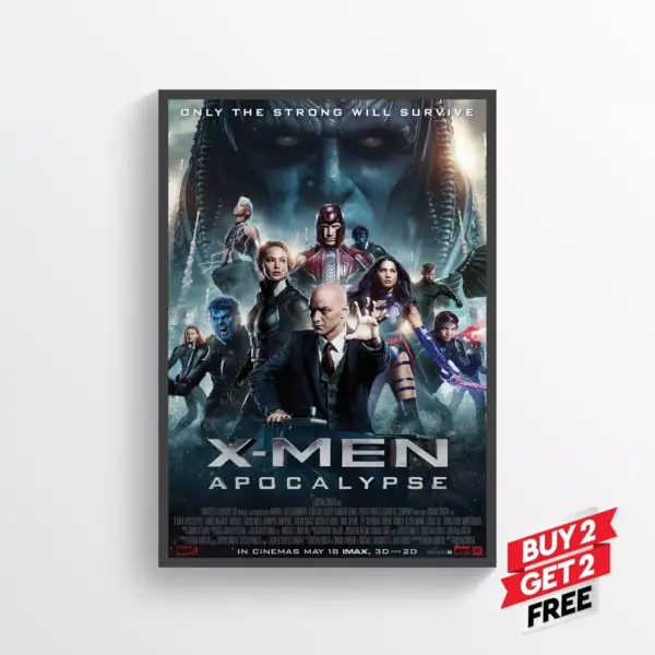 X-men Apocalypse Movie Posters Prints Wall Art Classic A3 29.7 x 42CM