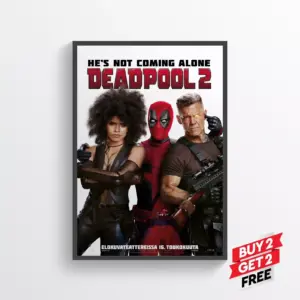 Deadpool 2 Movie Film Posters Print Wall Art A2 42 X 59.9CM
