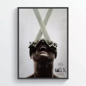 Saw X 2023 Teaser Poster Horror Movie Film Wall Art A2 42 X 59.9CM