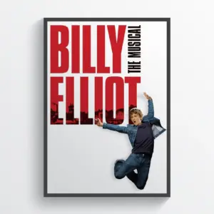 Billy Elliot The Musical Theatre Posters Retro Vintage Broadway Prints A2 42 X 59.9CM